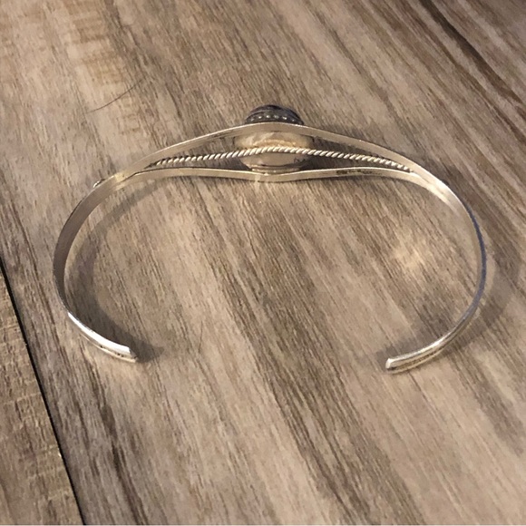 Sugilite Sterling Cuff Bracelet - Picture 4 of 10